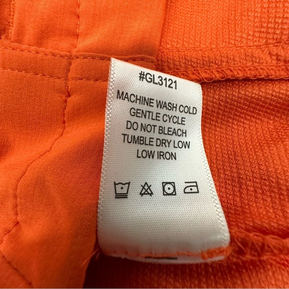 Graham Luxe by 1764 Men’s size Small Red Orange Kash Zip Up Golf Jacket NEW - Picture 11 of 11